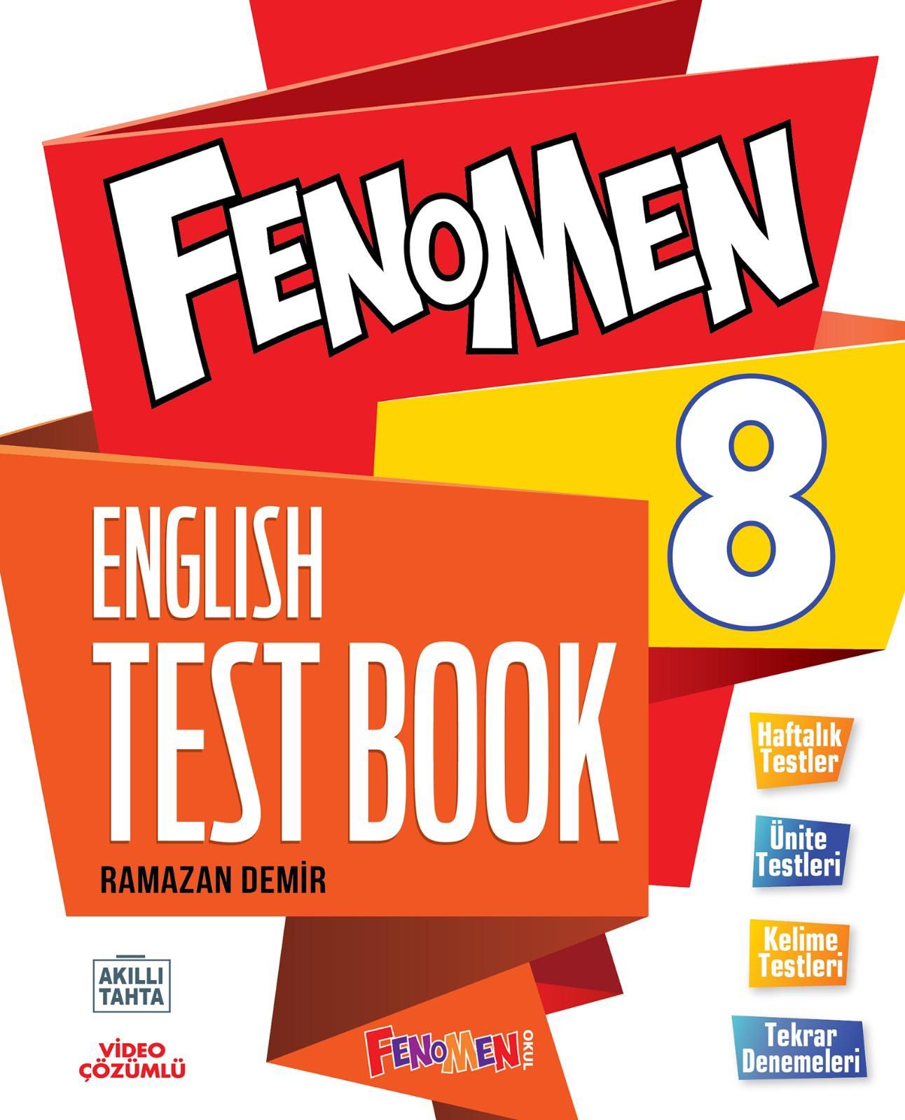 FENOMEN 8 ENGLISH TEST BOOK